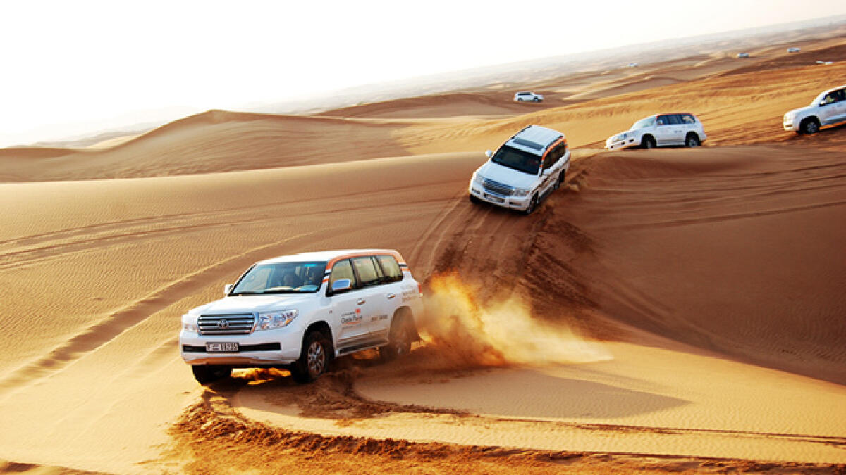 Experience the Thrill of Dune Bashing in Dubai Desert Safari