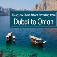 Oman visa from UAE